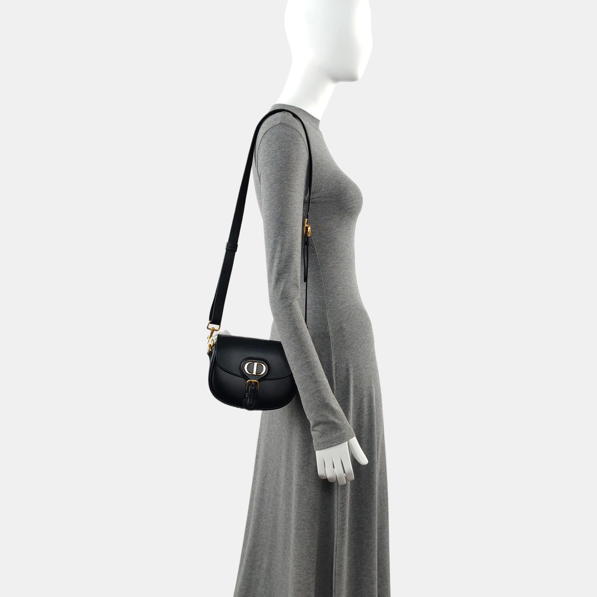 Authenticated pre-owned  Bobby Small Calfskin Black - Shoulder Bag at Looply
