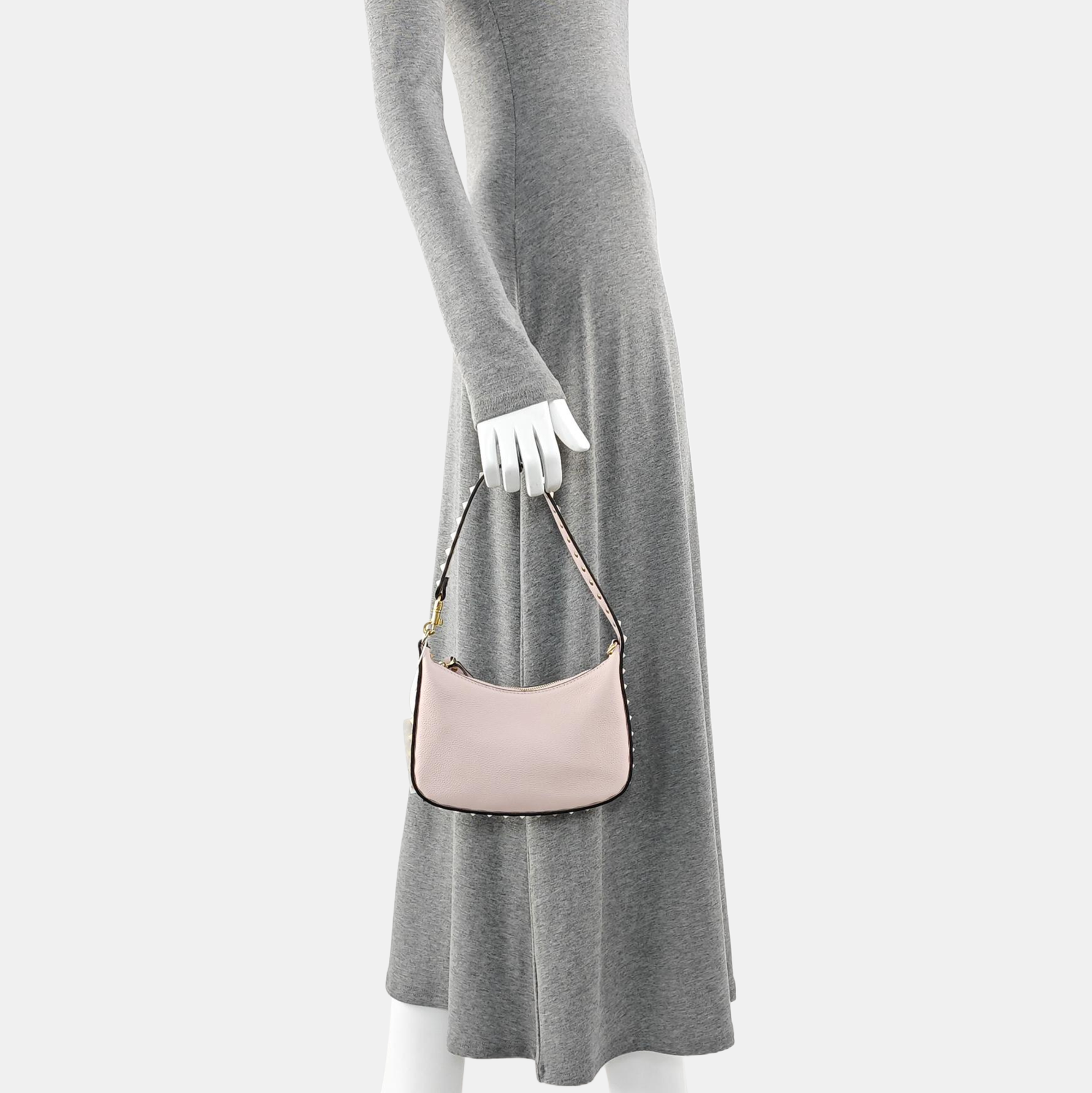 Calfskin Shoulder Bag Pink