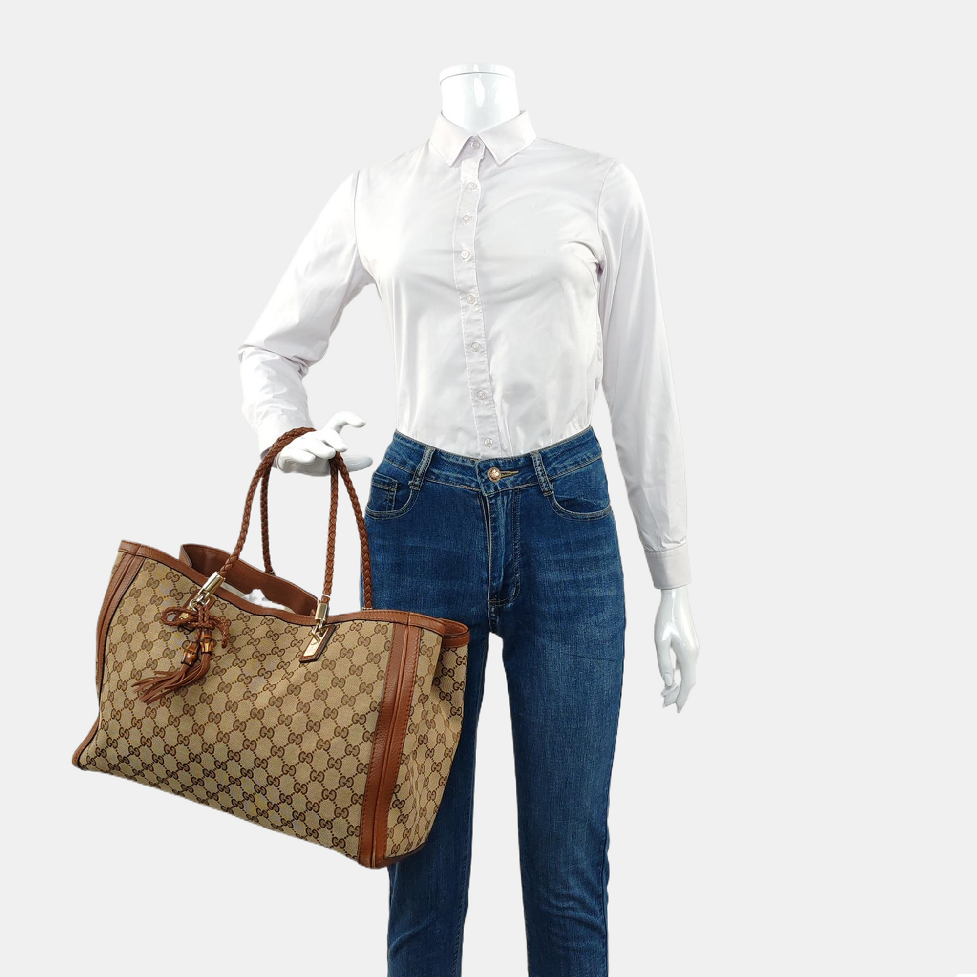 Bella Monogram Canvas Beige