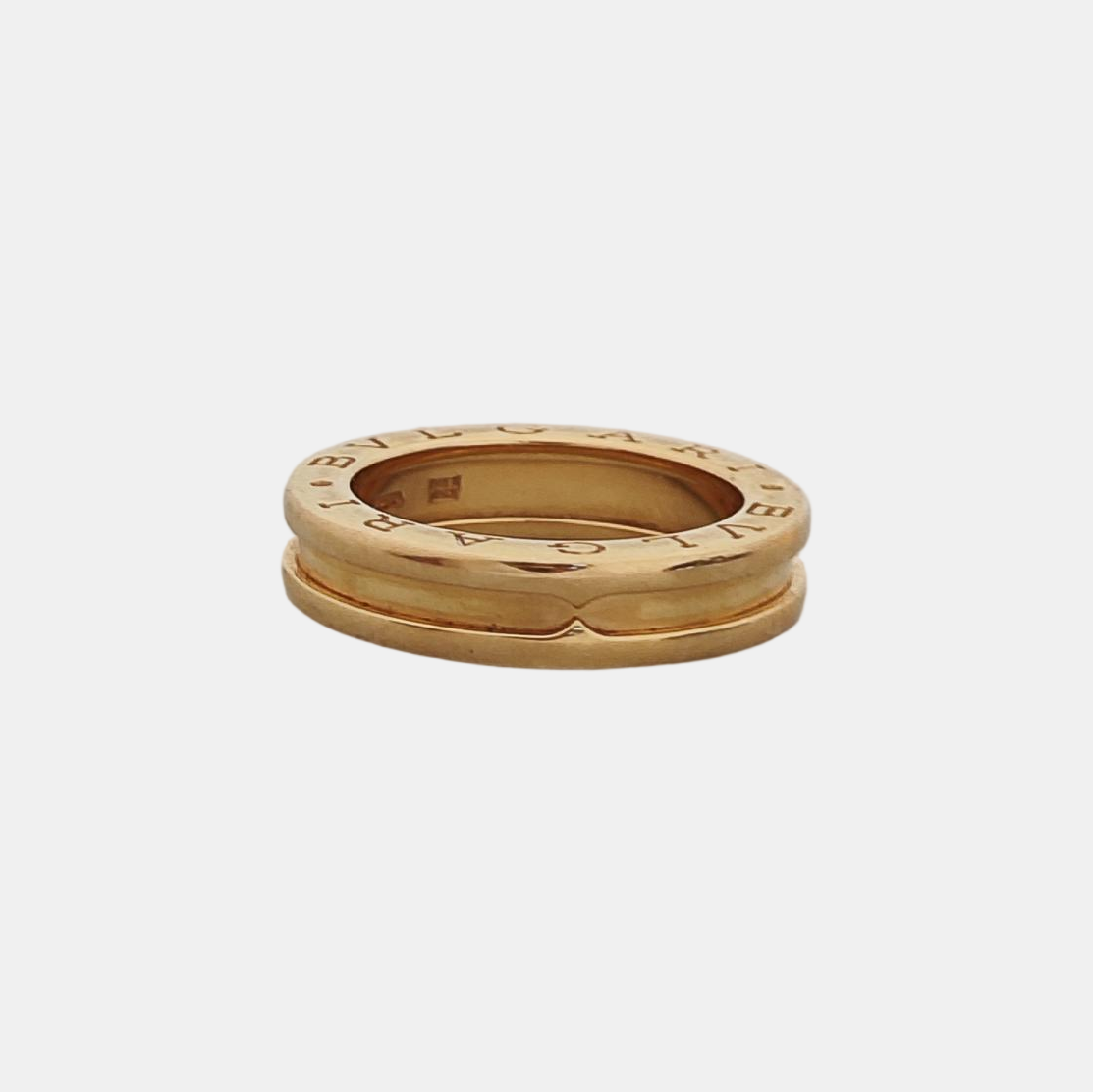B.ZERO1 18k Rose Gold Ring EU 50