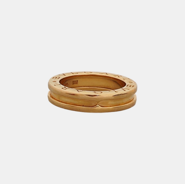 B.ZERO1 18k Rose Gold Ring EU 50