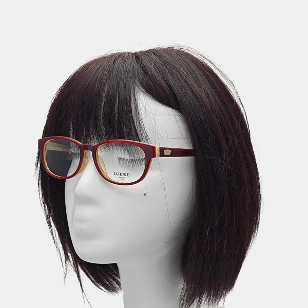 Synthetic Eyeglasses Red