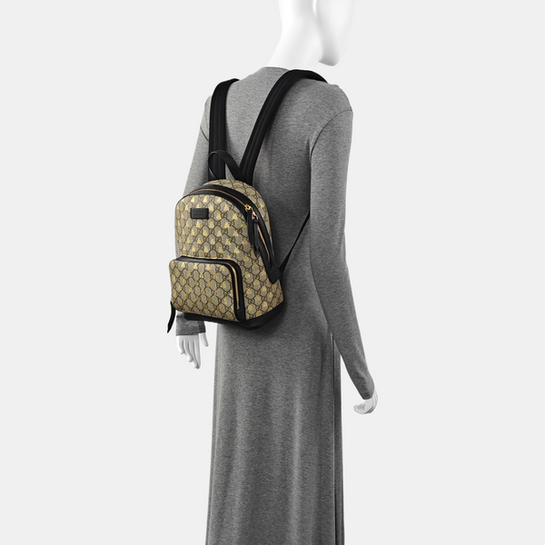 Eden Monogram Coated Canvas Beige