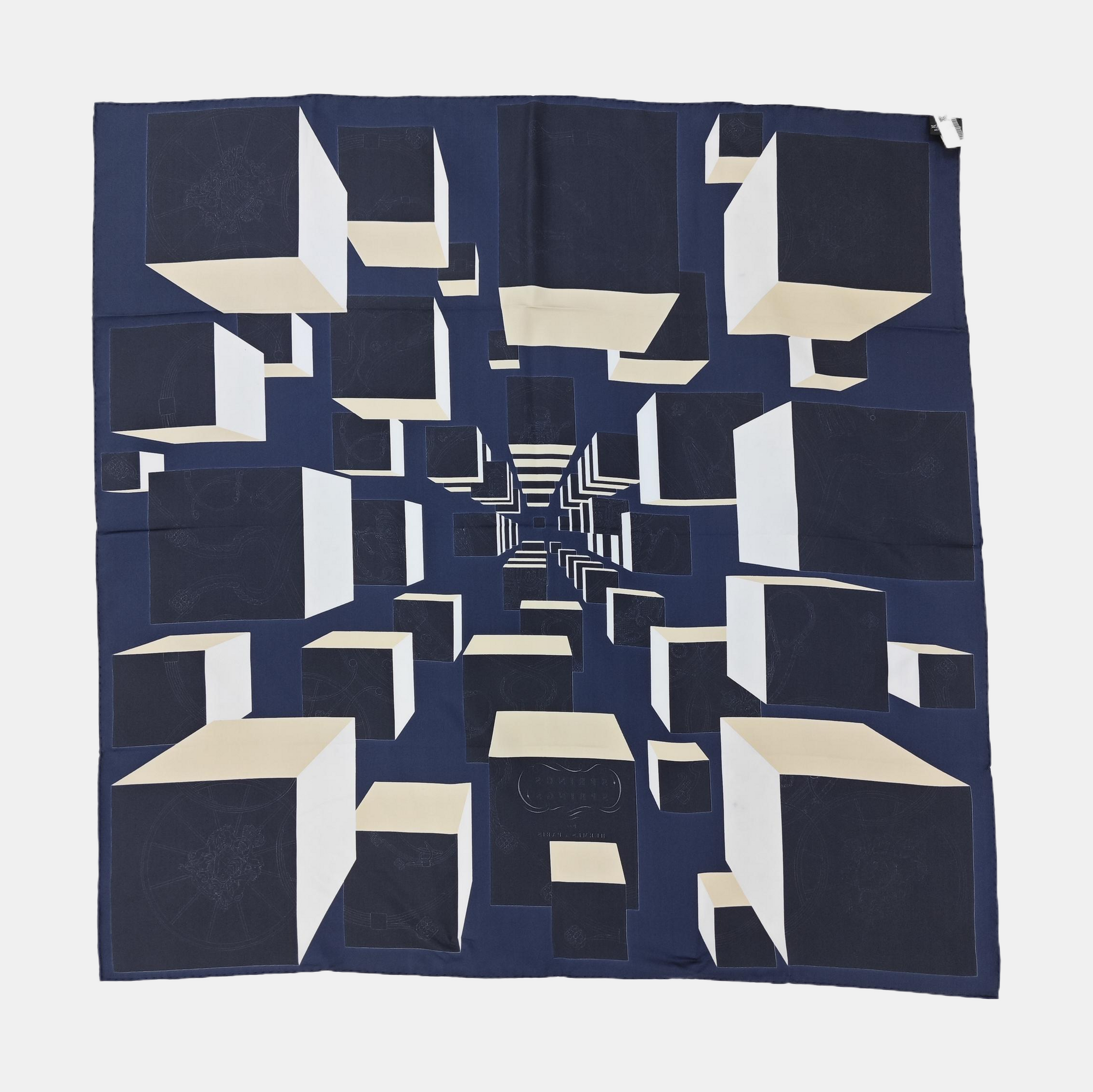 Mulberry Silk Silk Scarf Blue