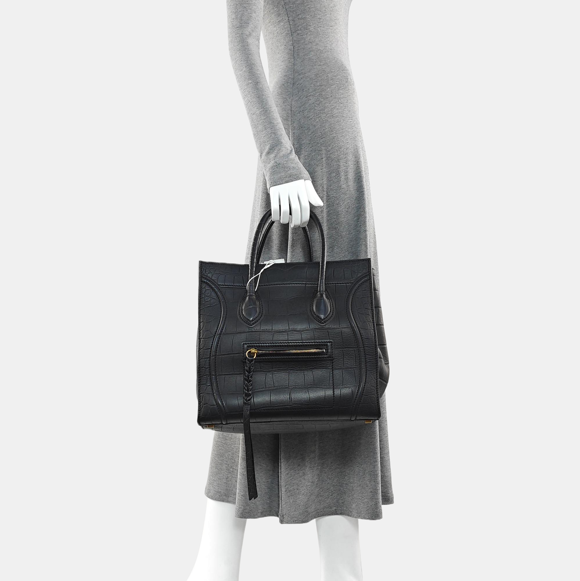 PHANTOM Medium Calfskin Black