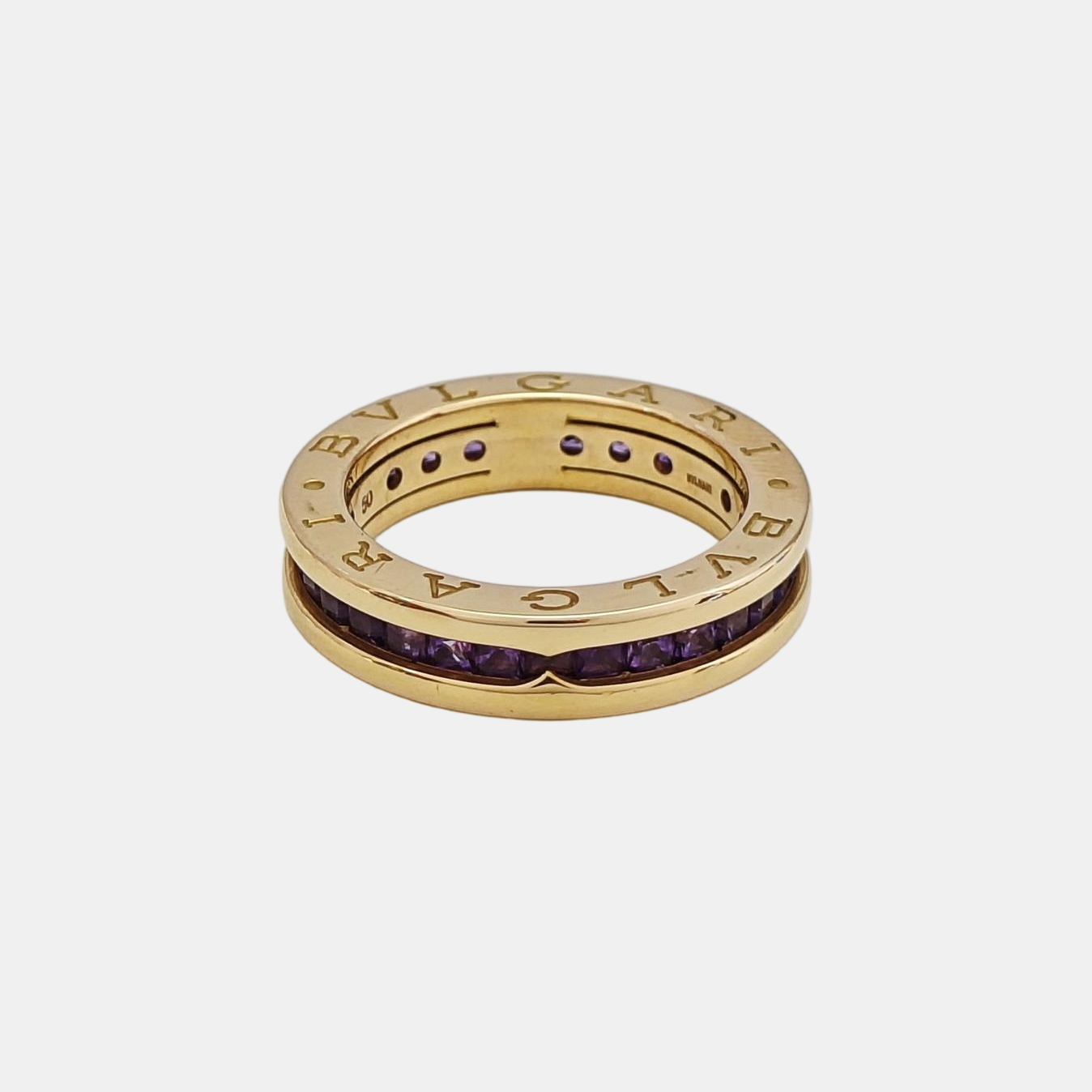 B.ZERO1 18k Gold Ring EU 50