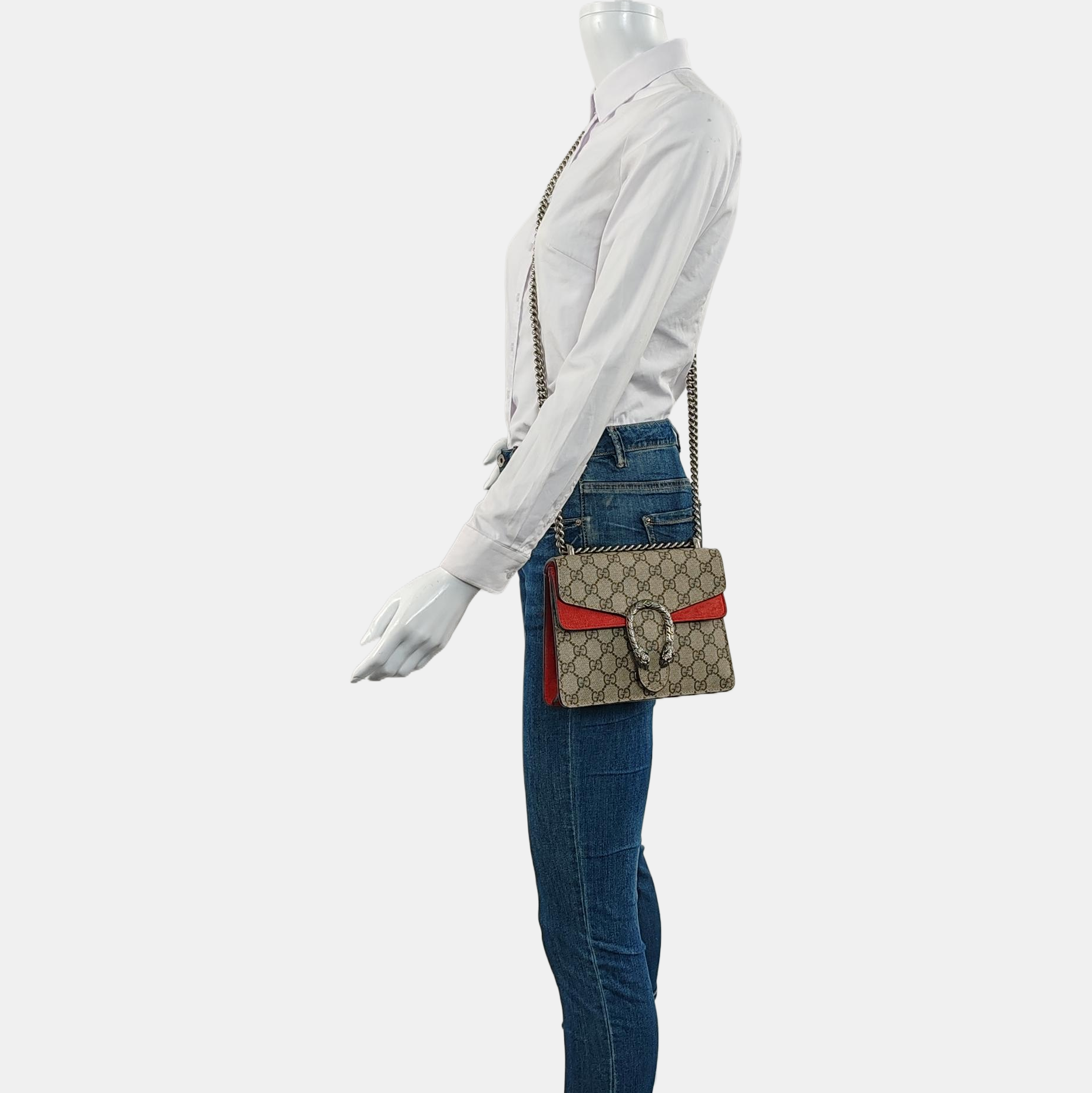 Authenticated pre-owned  Dionysus Mini Monogram Coated Canvas Beige - Crossbody Bag at Looply