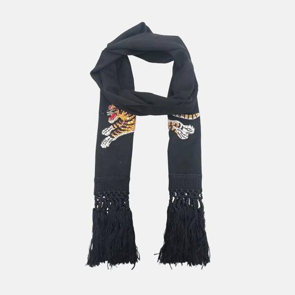Wool Scarf Black