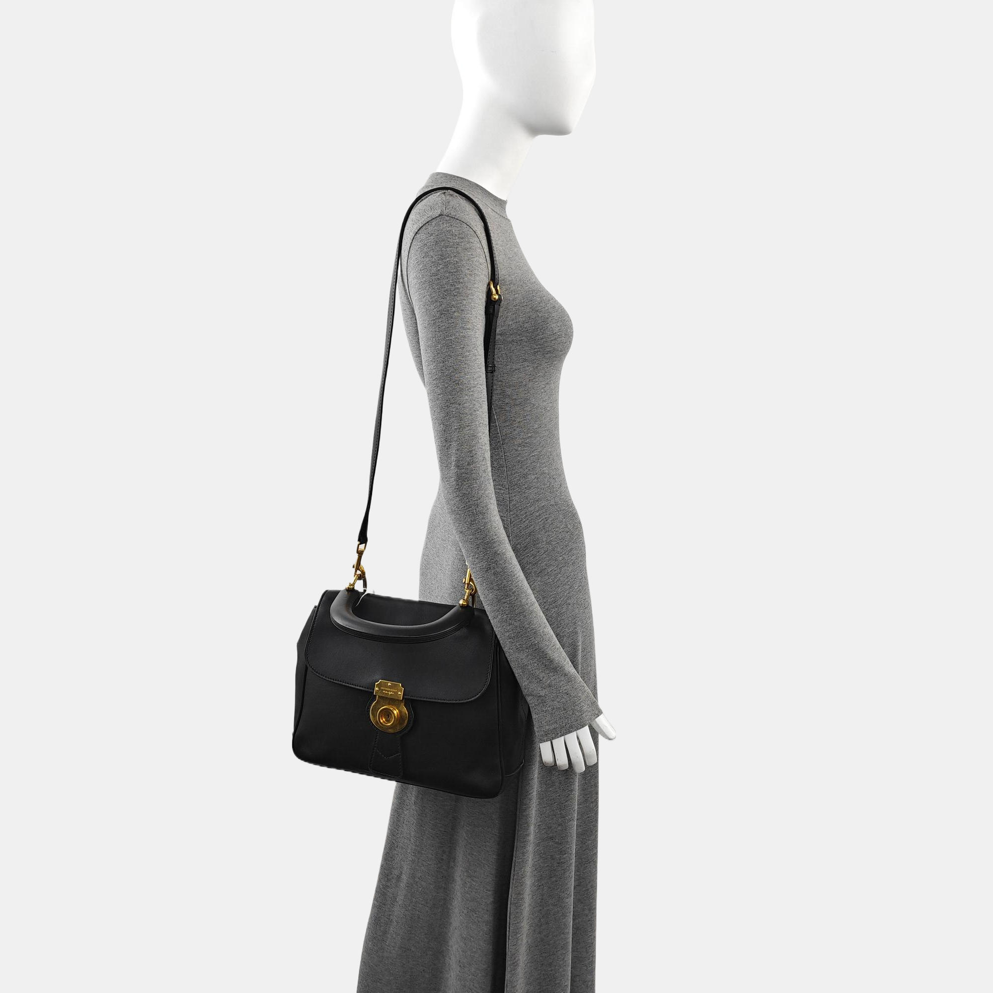 DK88 Medium Calfskin Black