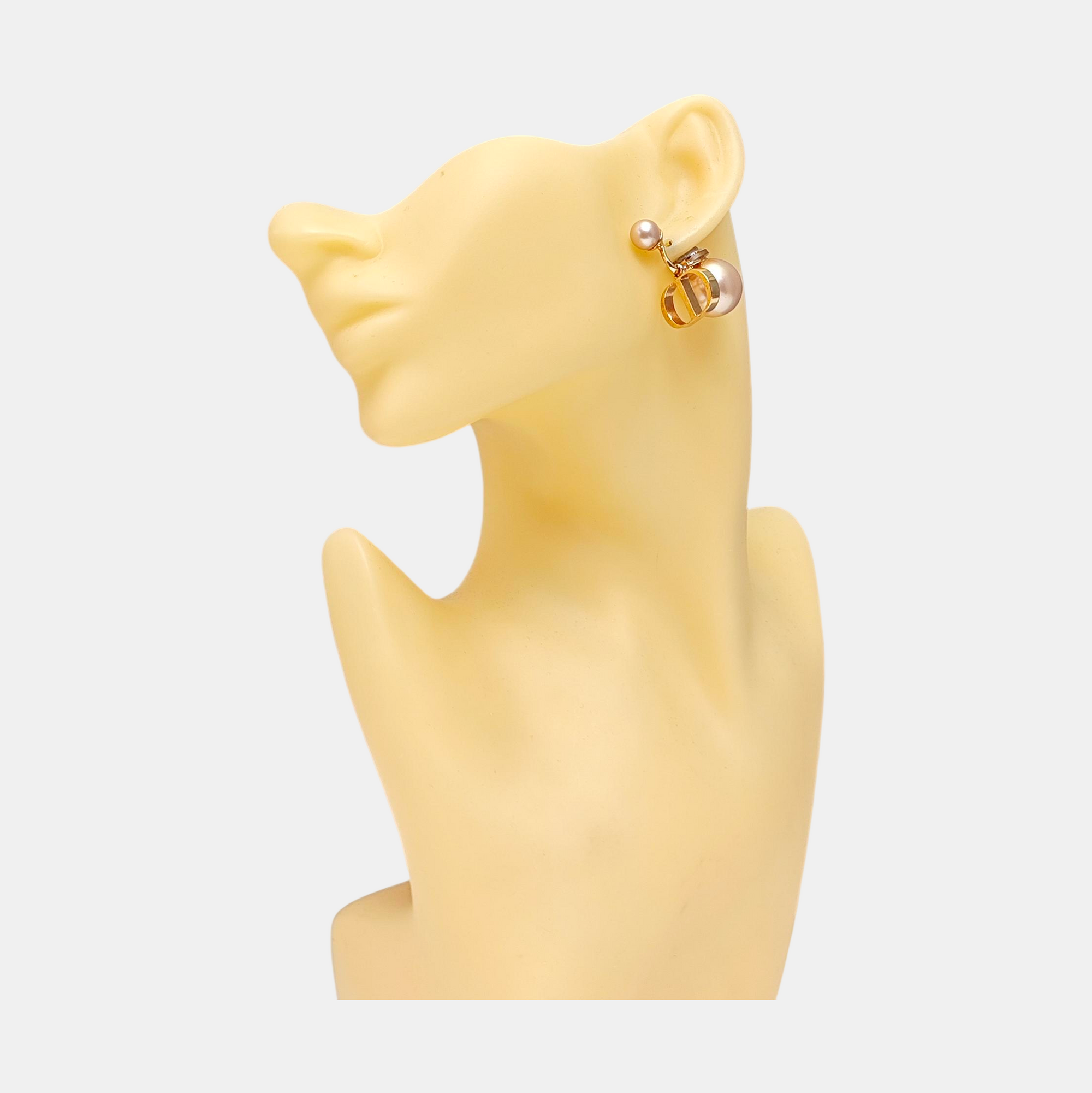 Dior Tribales Metal Pink Earrings