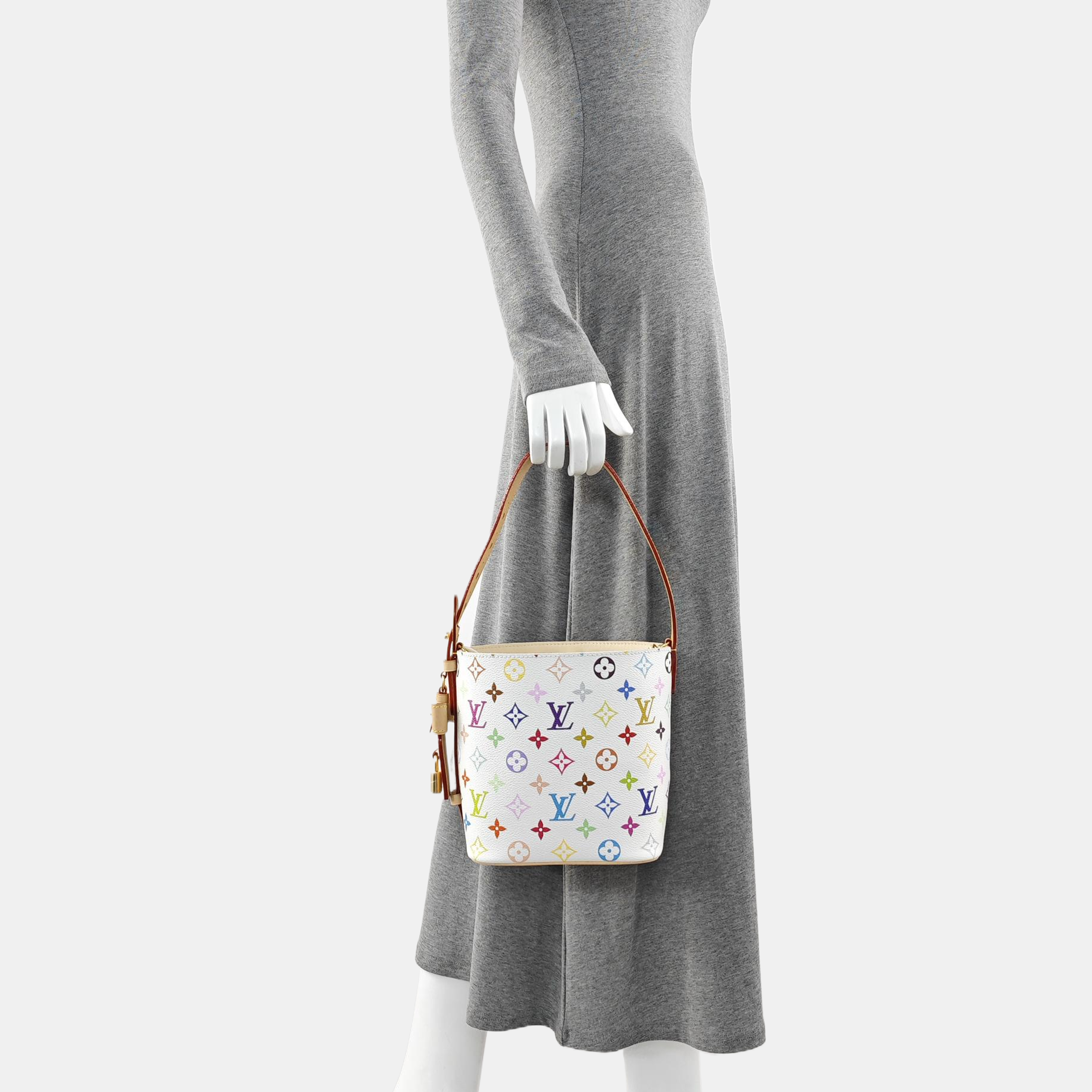 LV × TM ALL IN BB Monogram Coated Canvas White