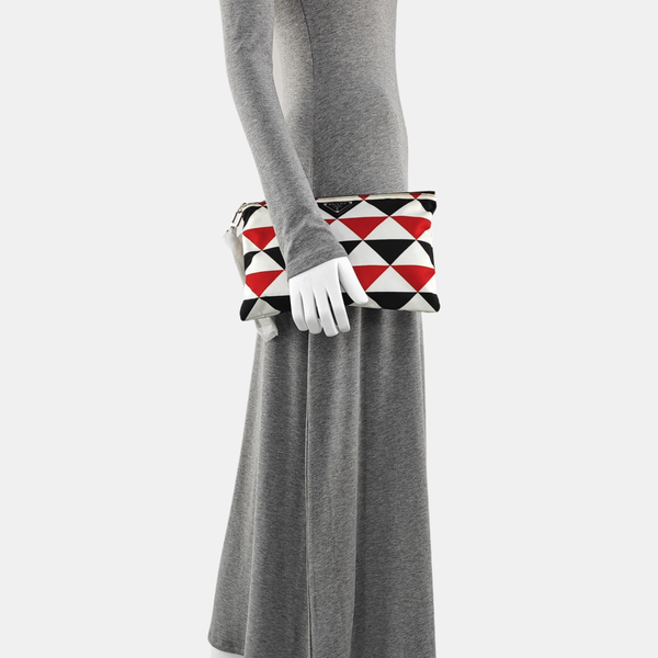 Nylon Clutch Multicolor