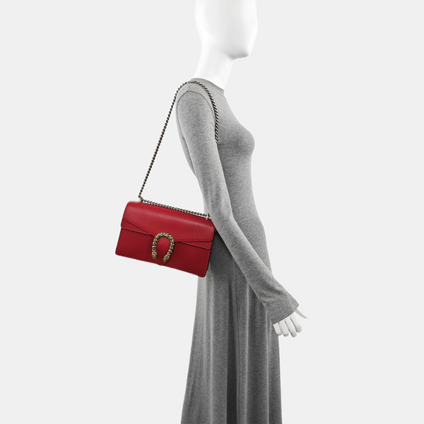 Dionysus Medium Calfskin Red