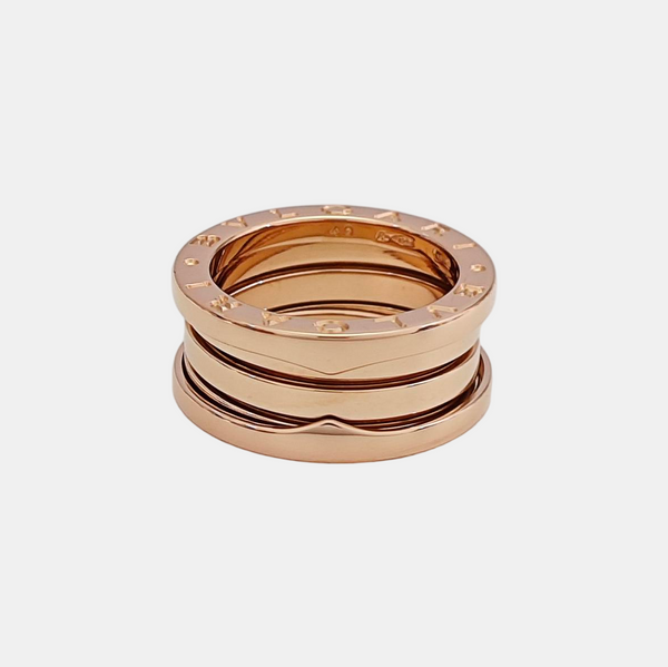 B.ZERO1 18k Rose Gold Ring EU 49