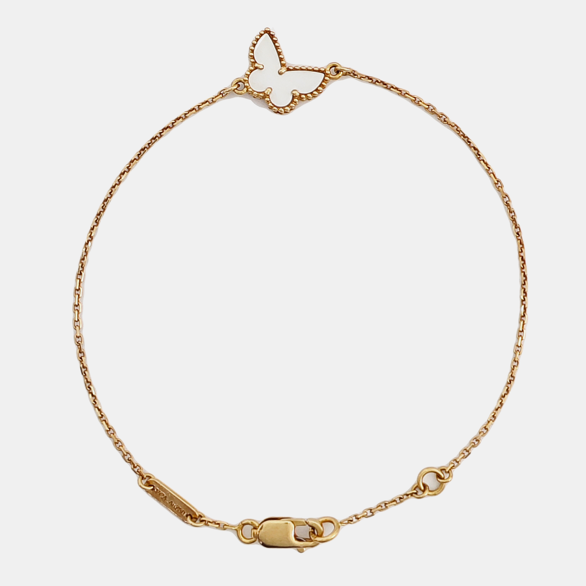 Sweet Alhambra 18k Gold Bracelet