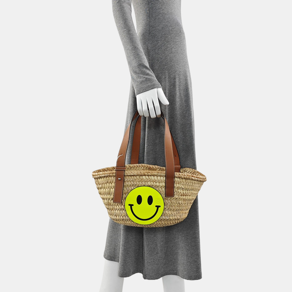 Basket Straw Beige