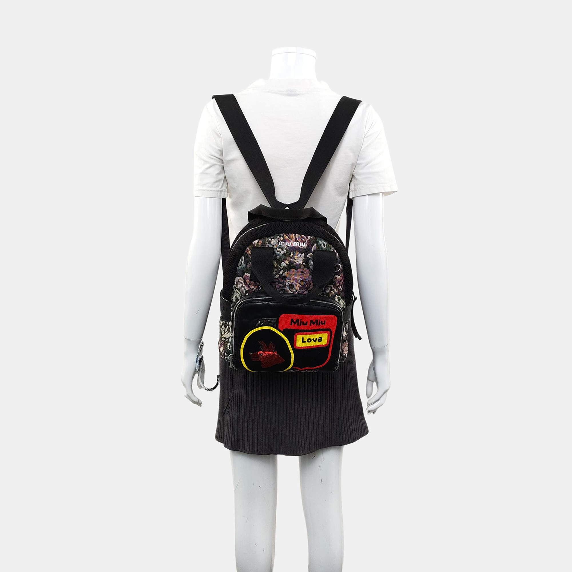 Fabric Backpack Black