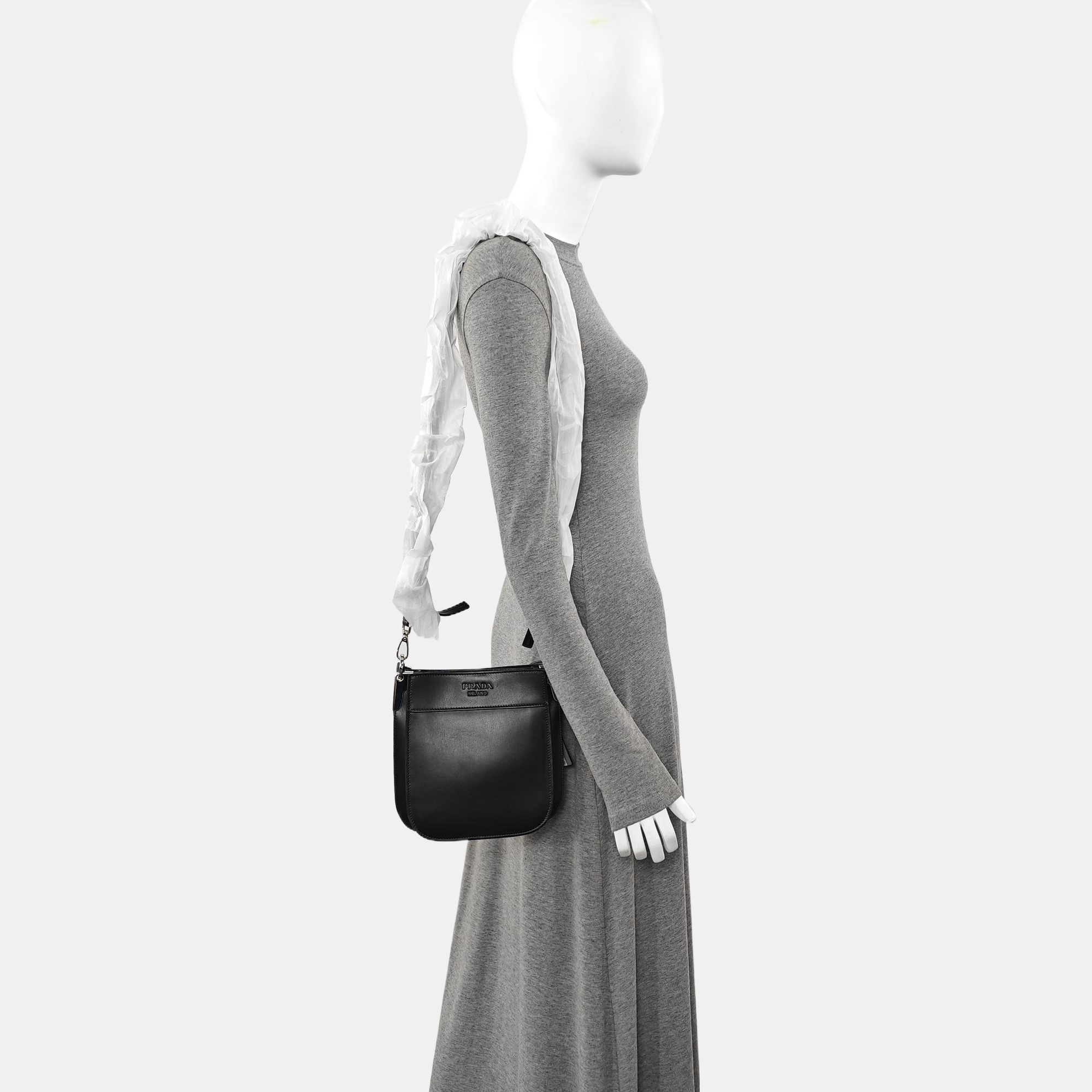 Margit Calfskin Black