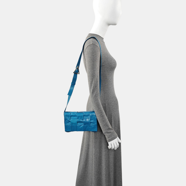 Cassette Medium Calfskin Blue