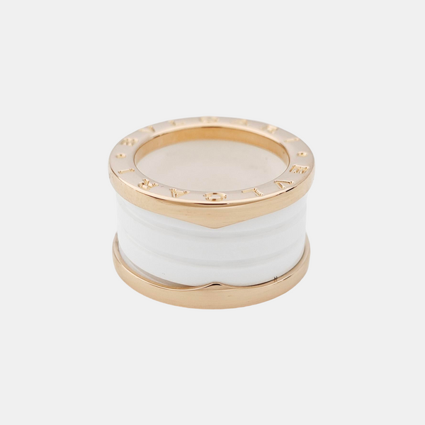 B.ZERO1 18k Rose Gold Ring EU 49