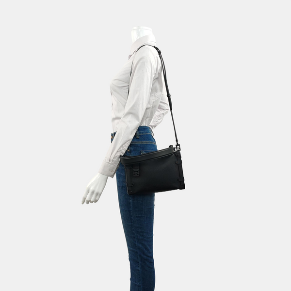 SIDE TRUNK MM Calfskin Black
