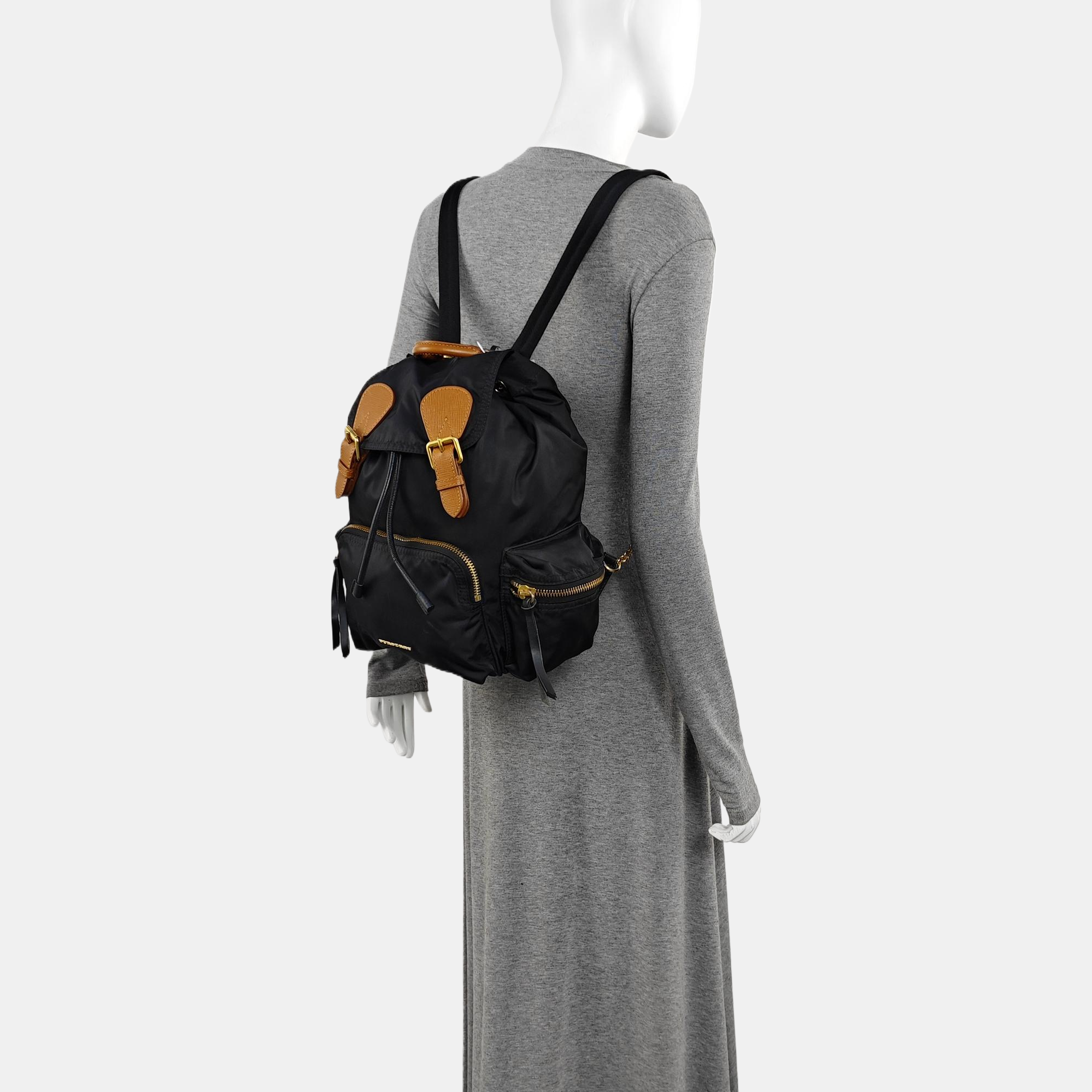 The Rucksack Nylon Black