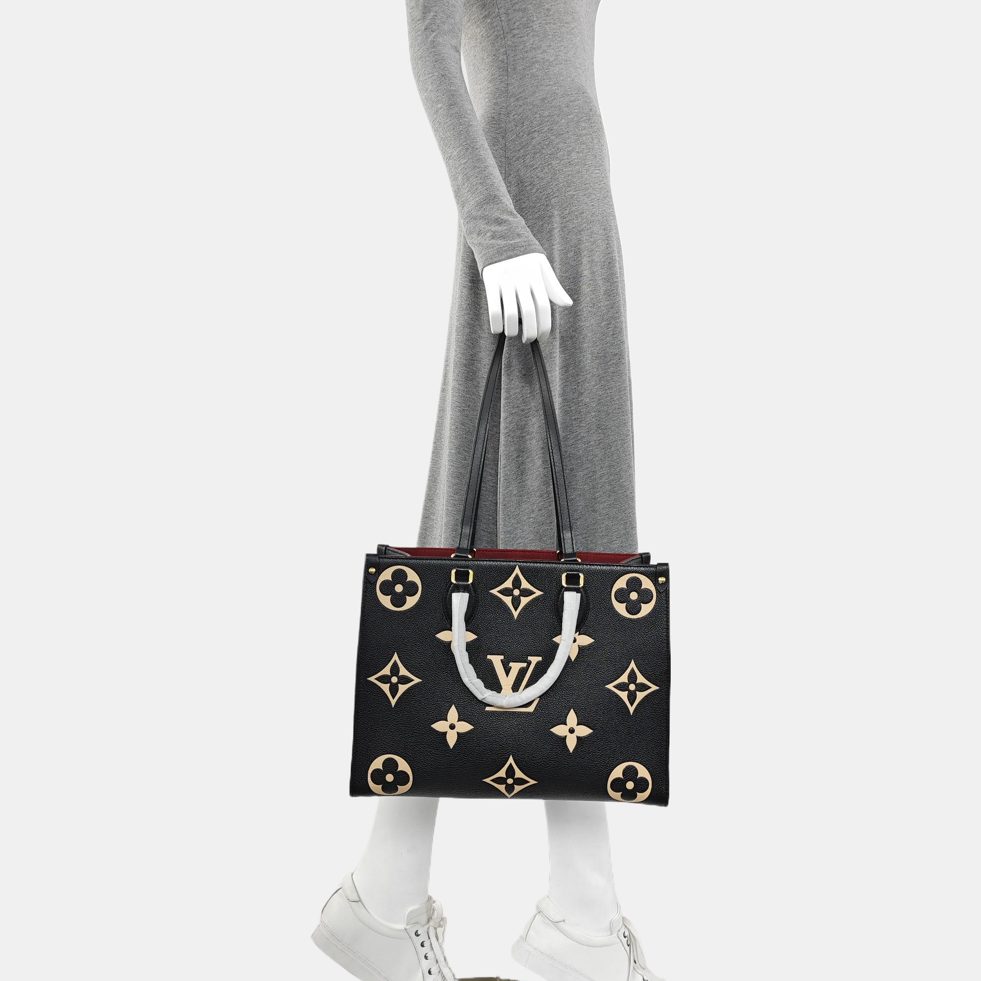 ONTHEGO MM Monogram Calfskin Black