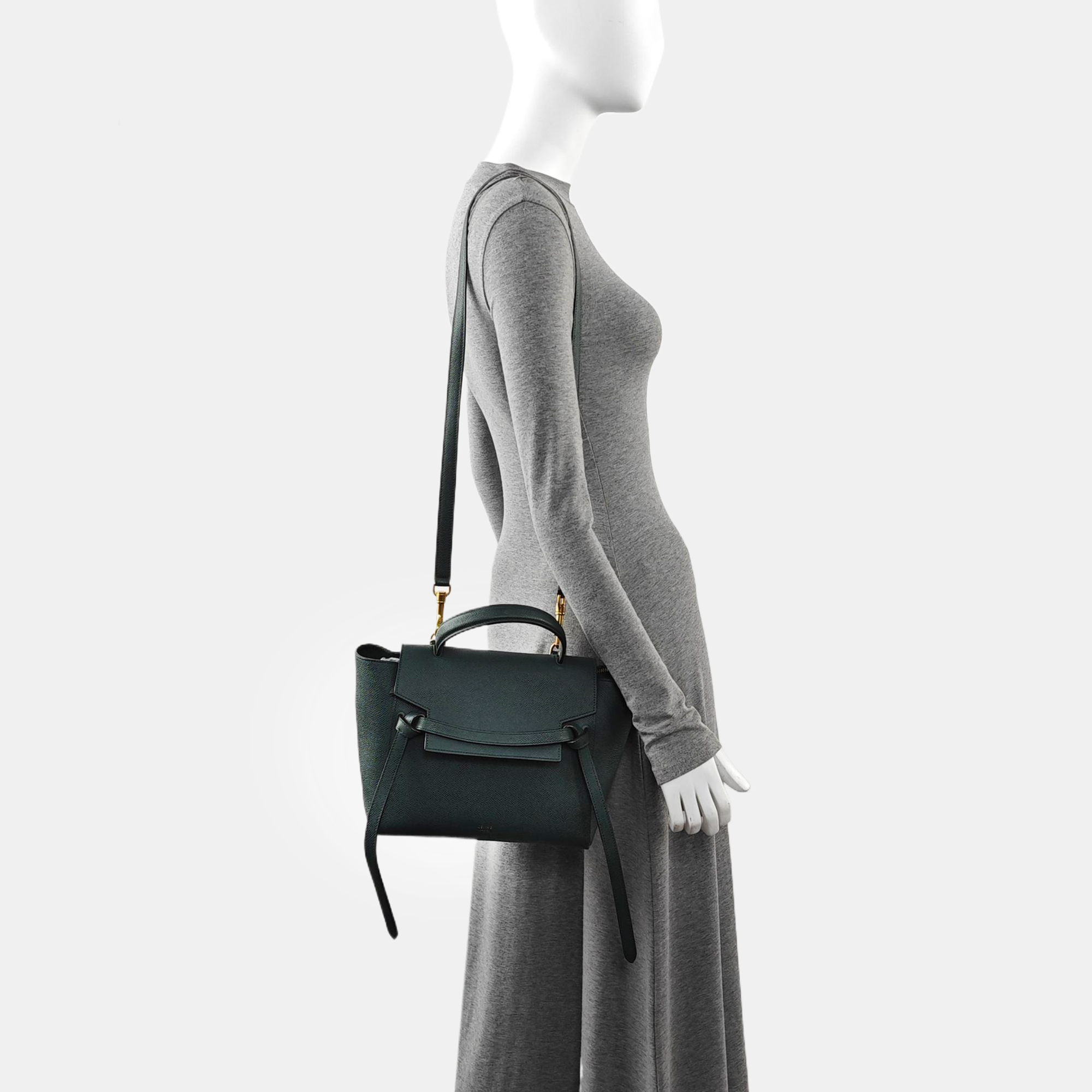 BELT Micro Calfskin Green