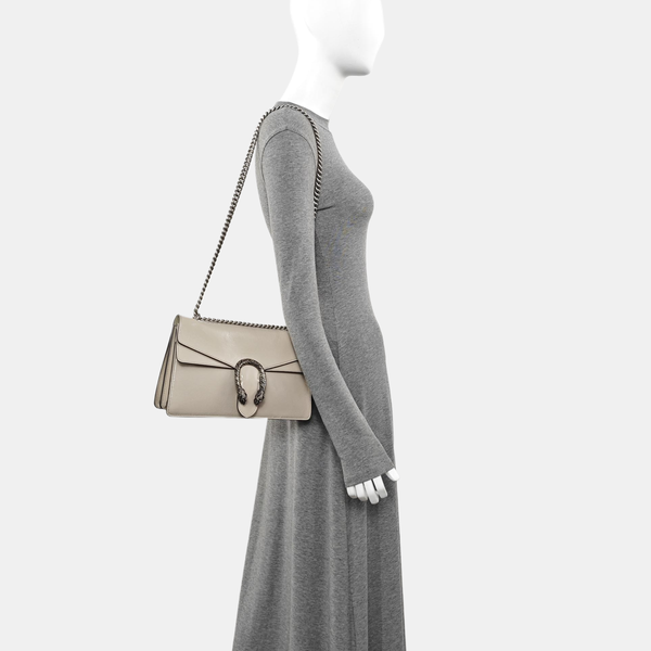 Dionysus Medium Patent Leather Gray