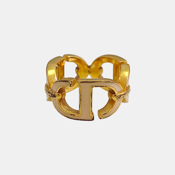 Metal Gold Ring EU 50