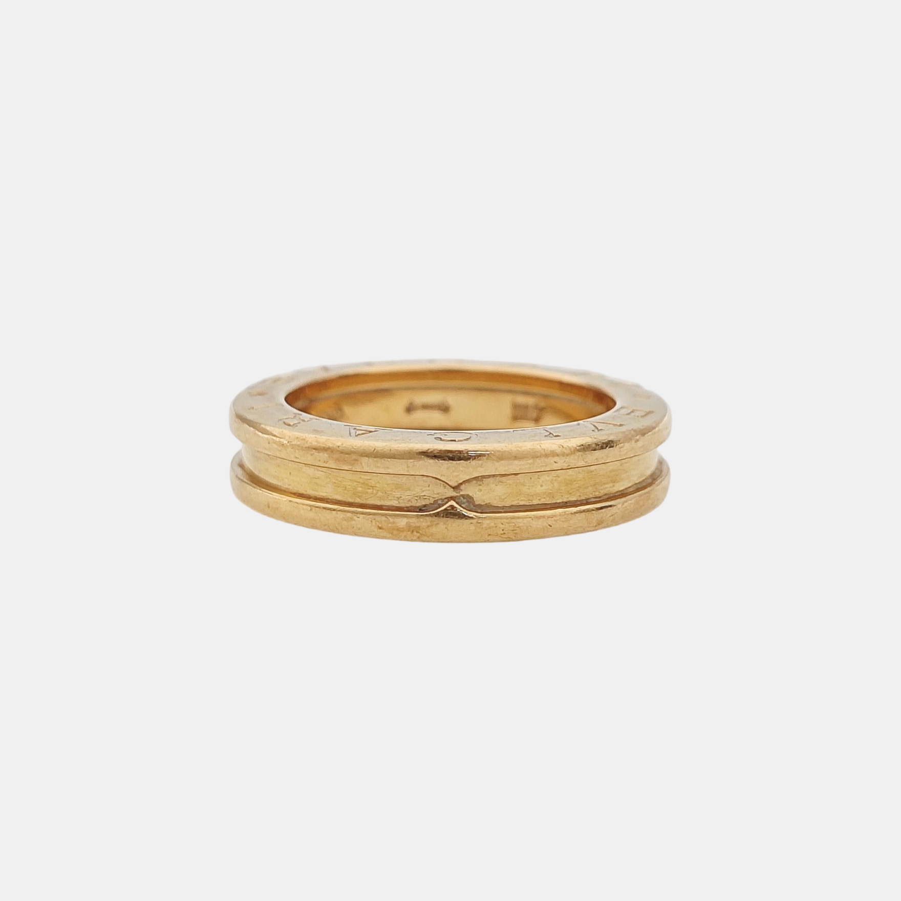 B.ZERO1 18k Rose Gold Ring EU 50