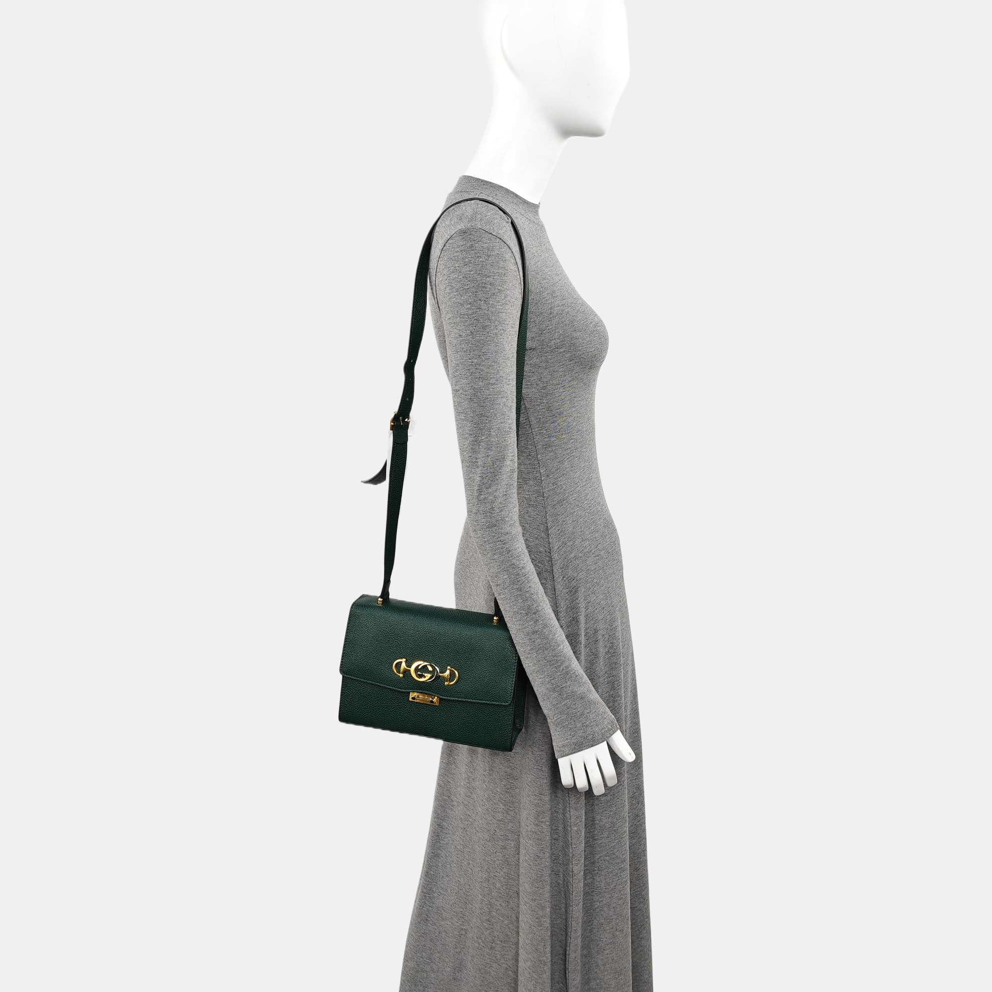 Zumi Small Calfskin Green