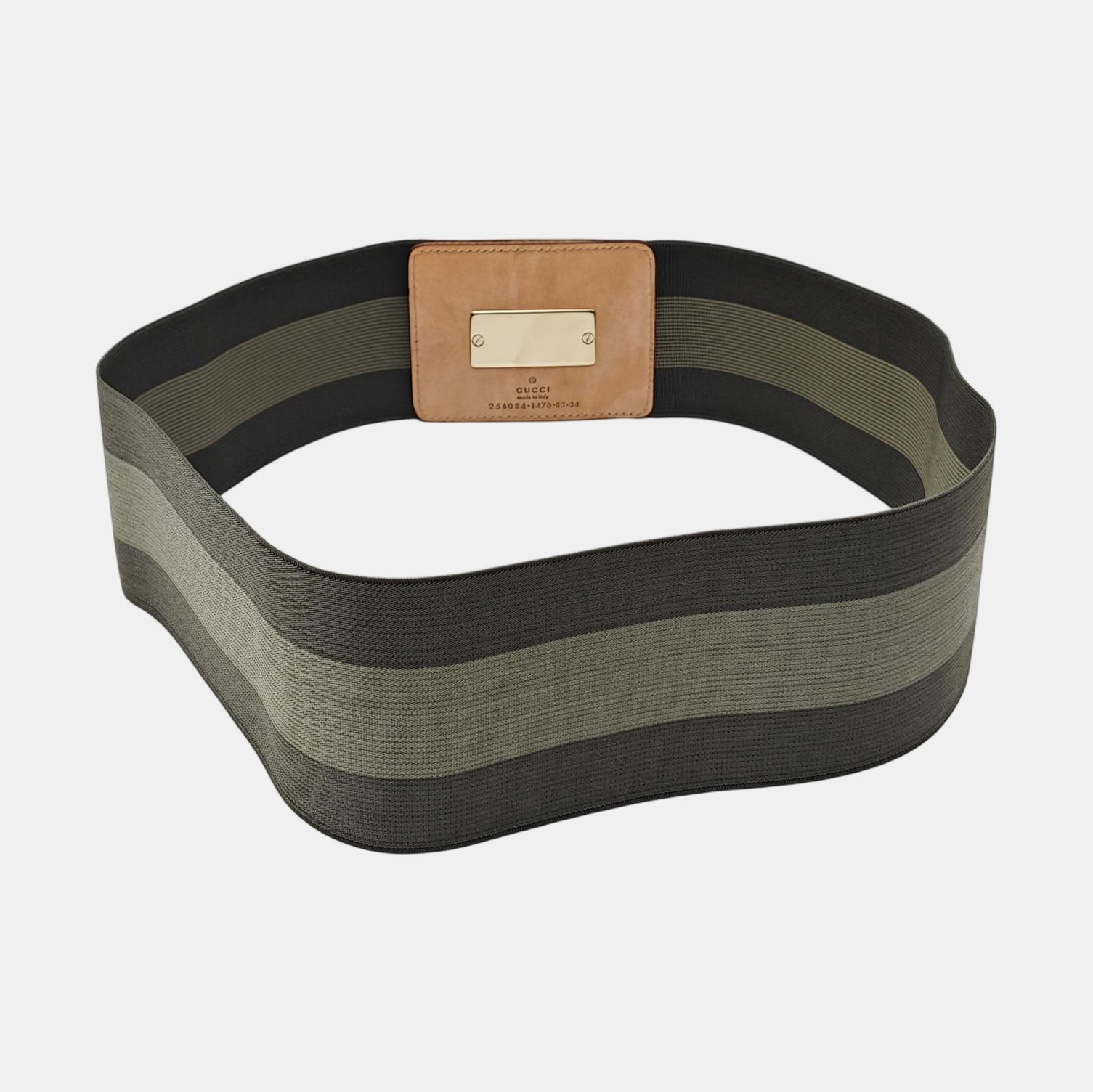 Fabric Belt Green