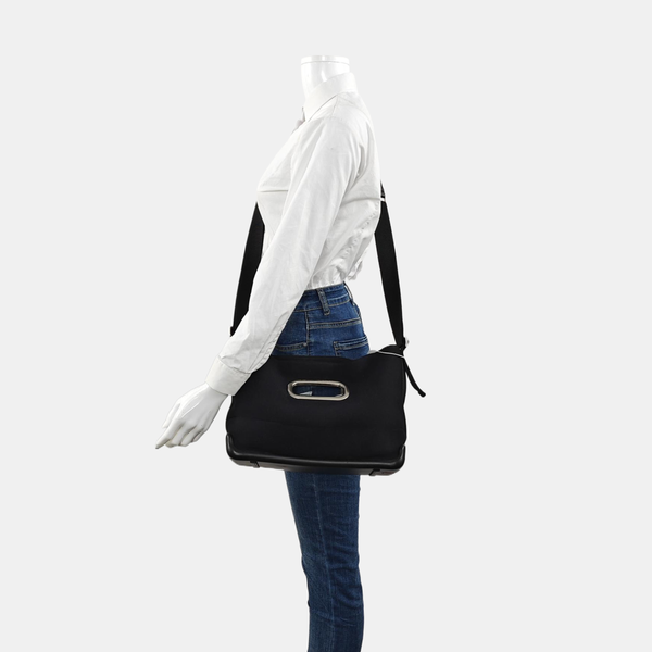 Nylon Crossbody Bag Black