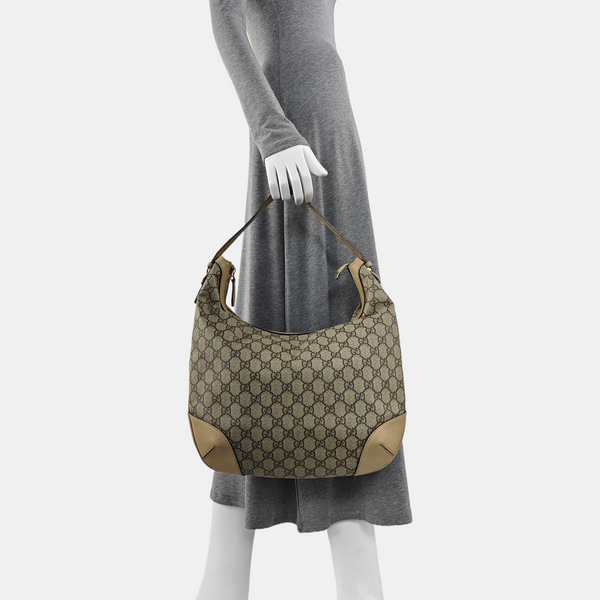 Charlotte Monogram Coated Canvas Beige