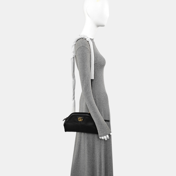 Re(belle) Small Calfskin Black