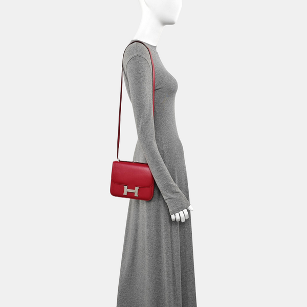 Constance 18 Box Calf Red