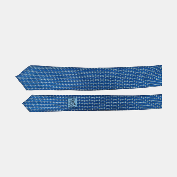Mulberry Silk Tie Blue