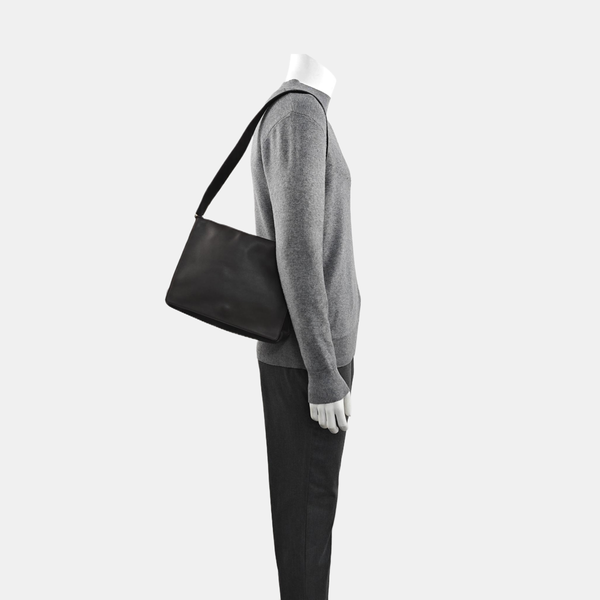 Lambskin Shoulder Bag Brown