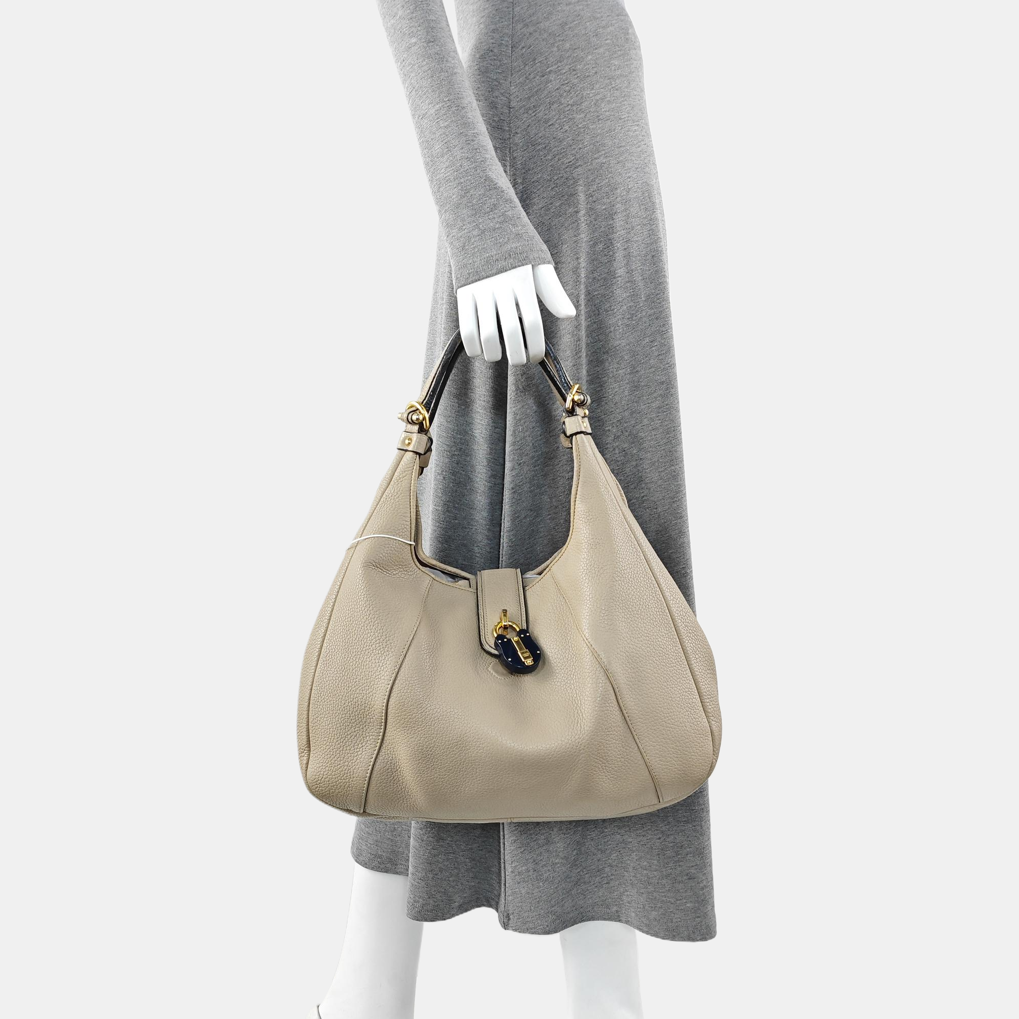 Calfskin Tote Bag Beige