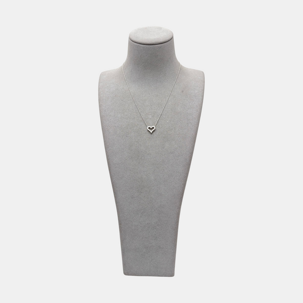 Tiffany Hearts Platinum 950 Silver Necklace