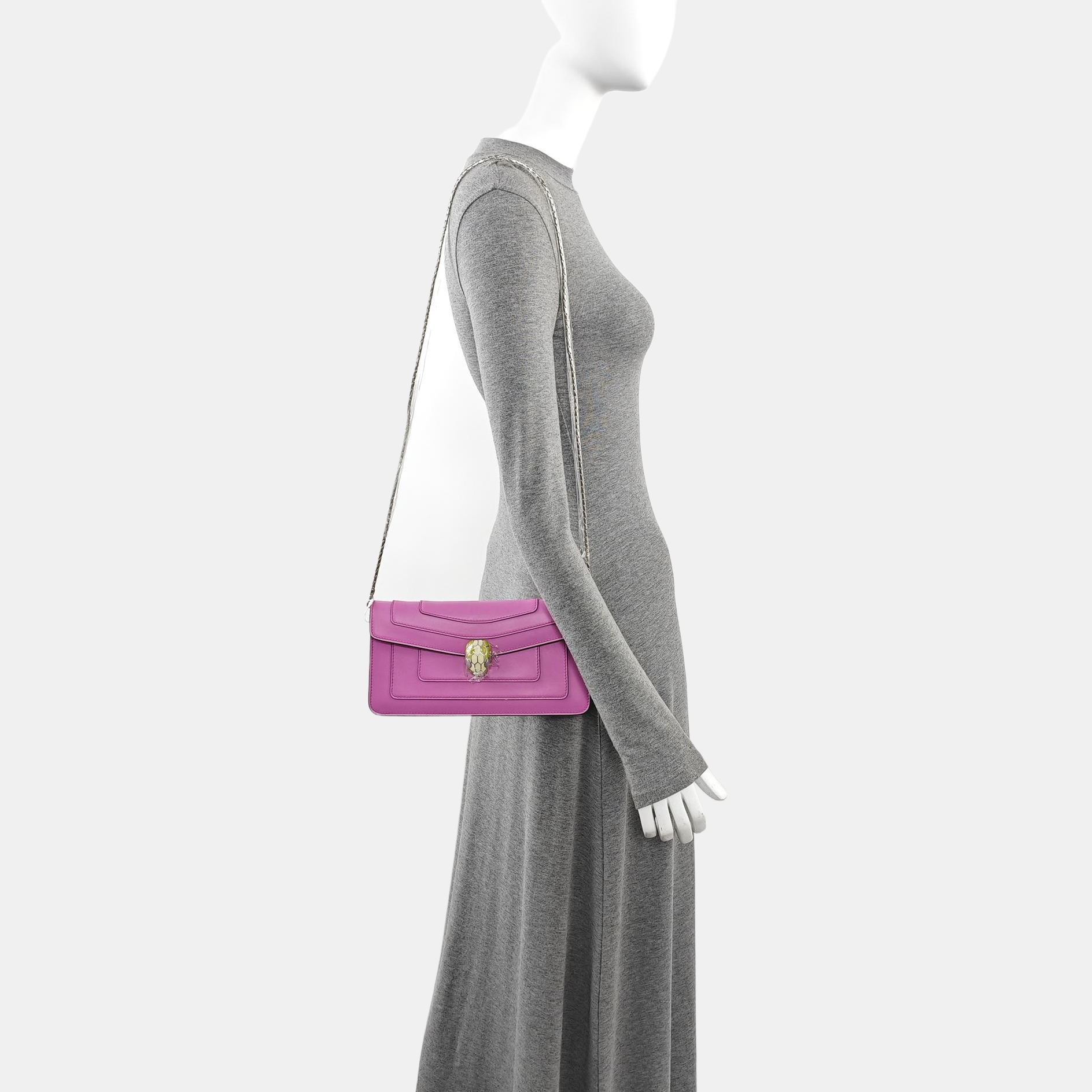 SERPENTI FOREVER Calfskin Pink