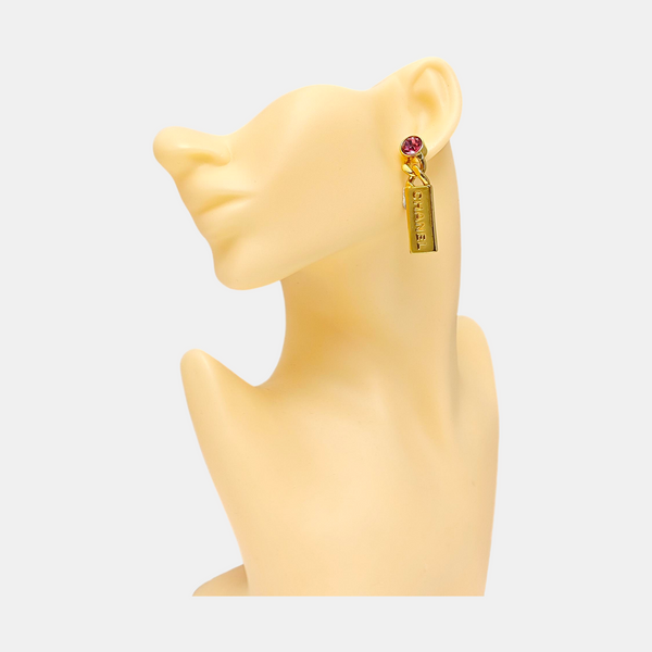 Metal Gold Earrings