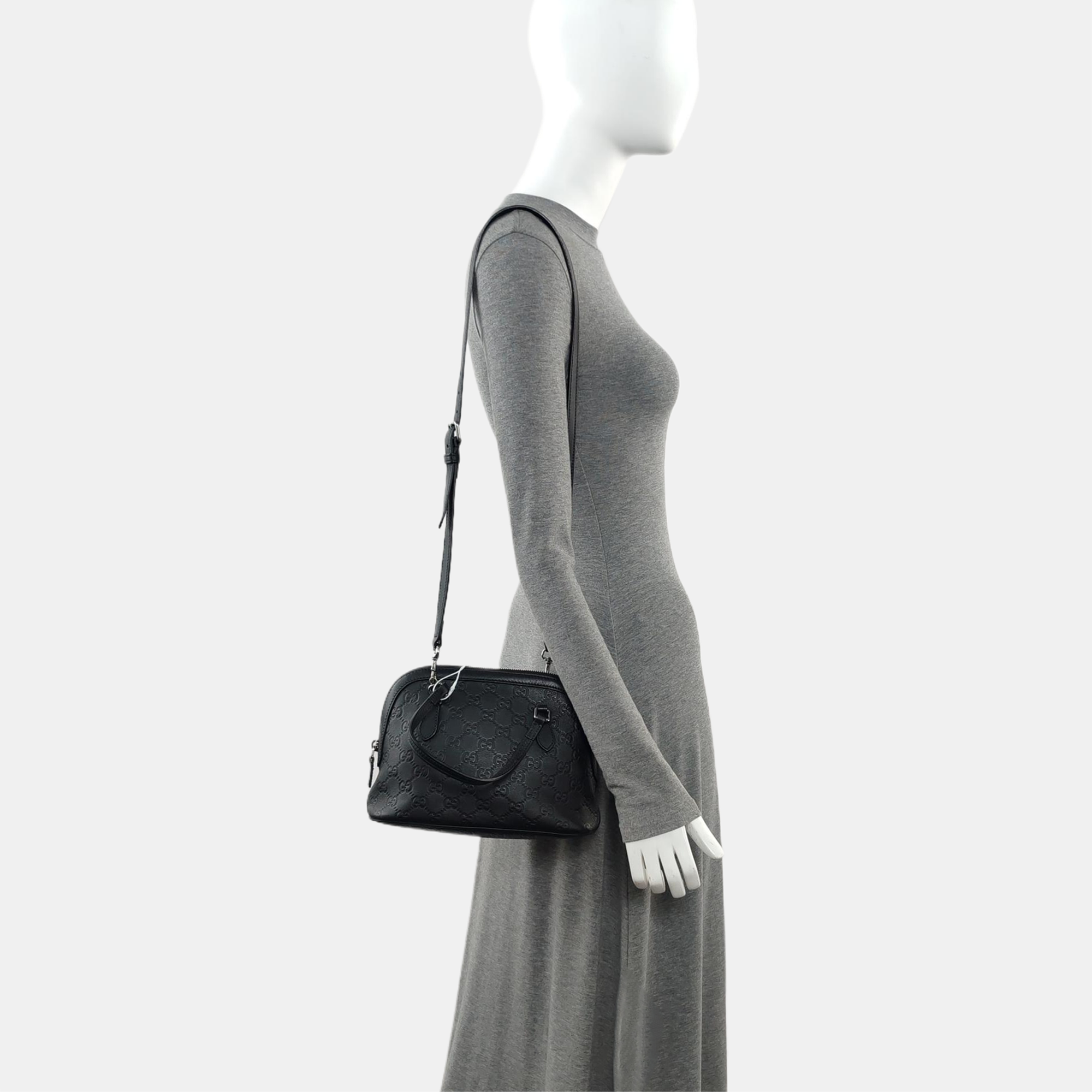 Dome Calfskin Black