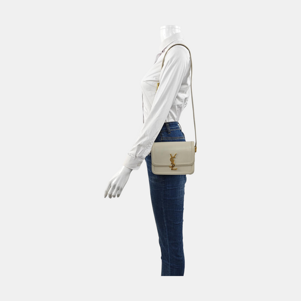 SOLFERINO Small Calfskin White