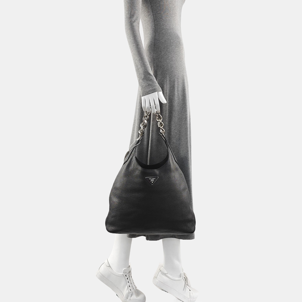 Calfskin Tote Bag Black