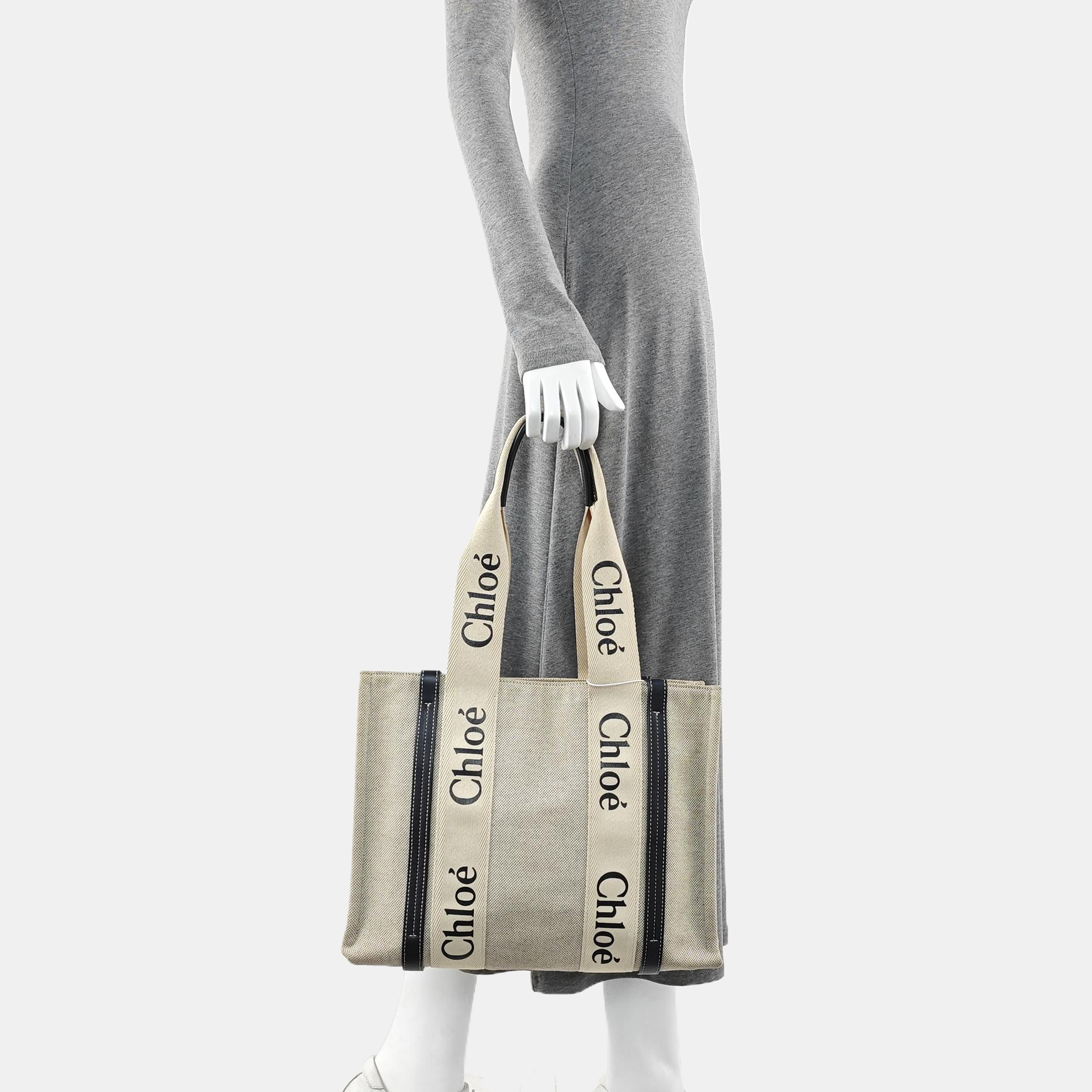 Woody Medium Canvas Beige