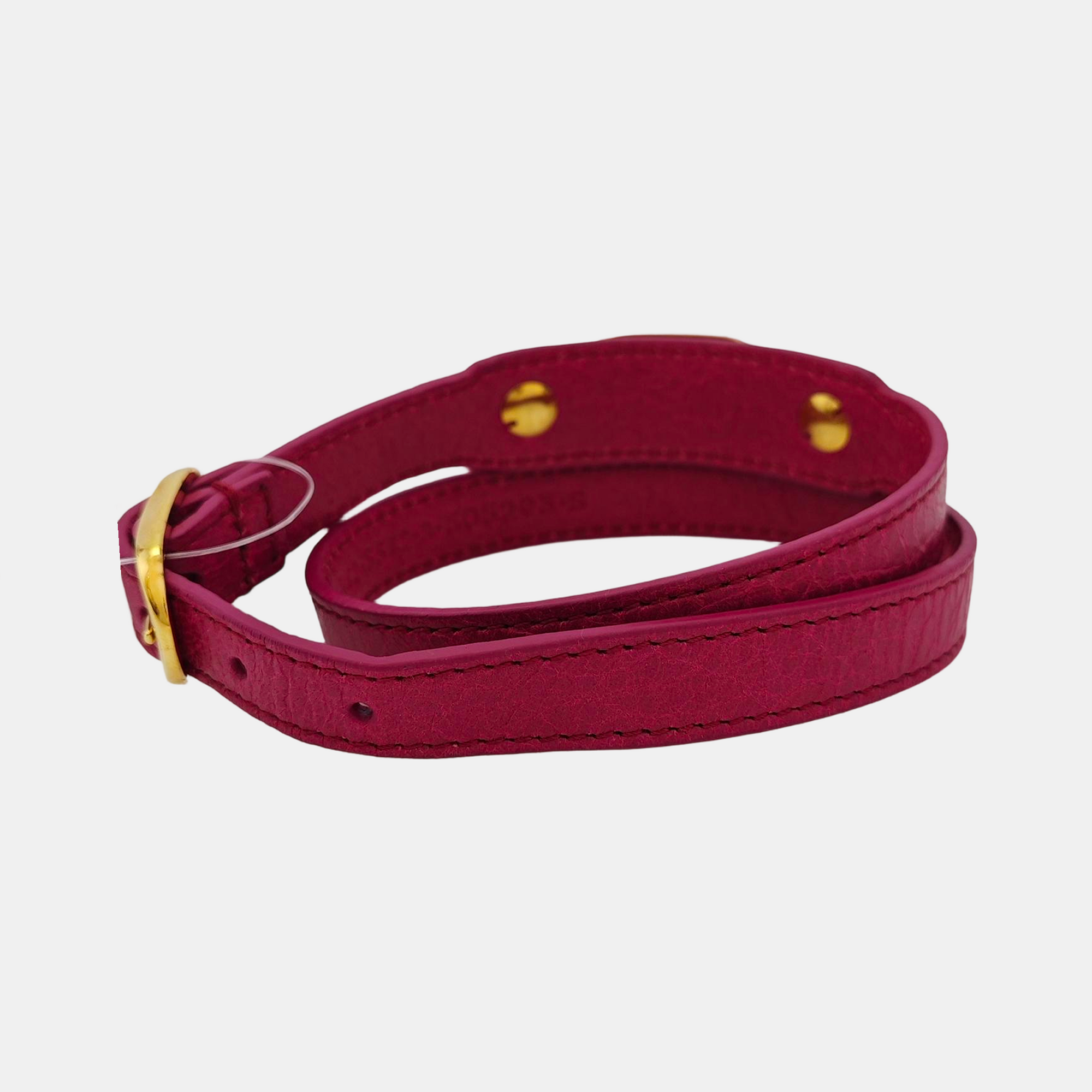 Leather Purple Bracelet