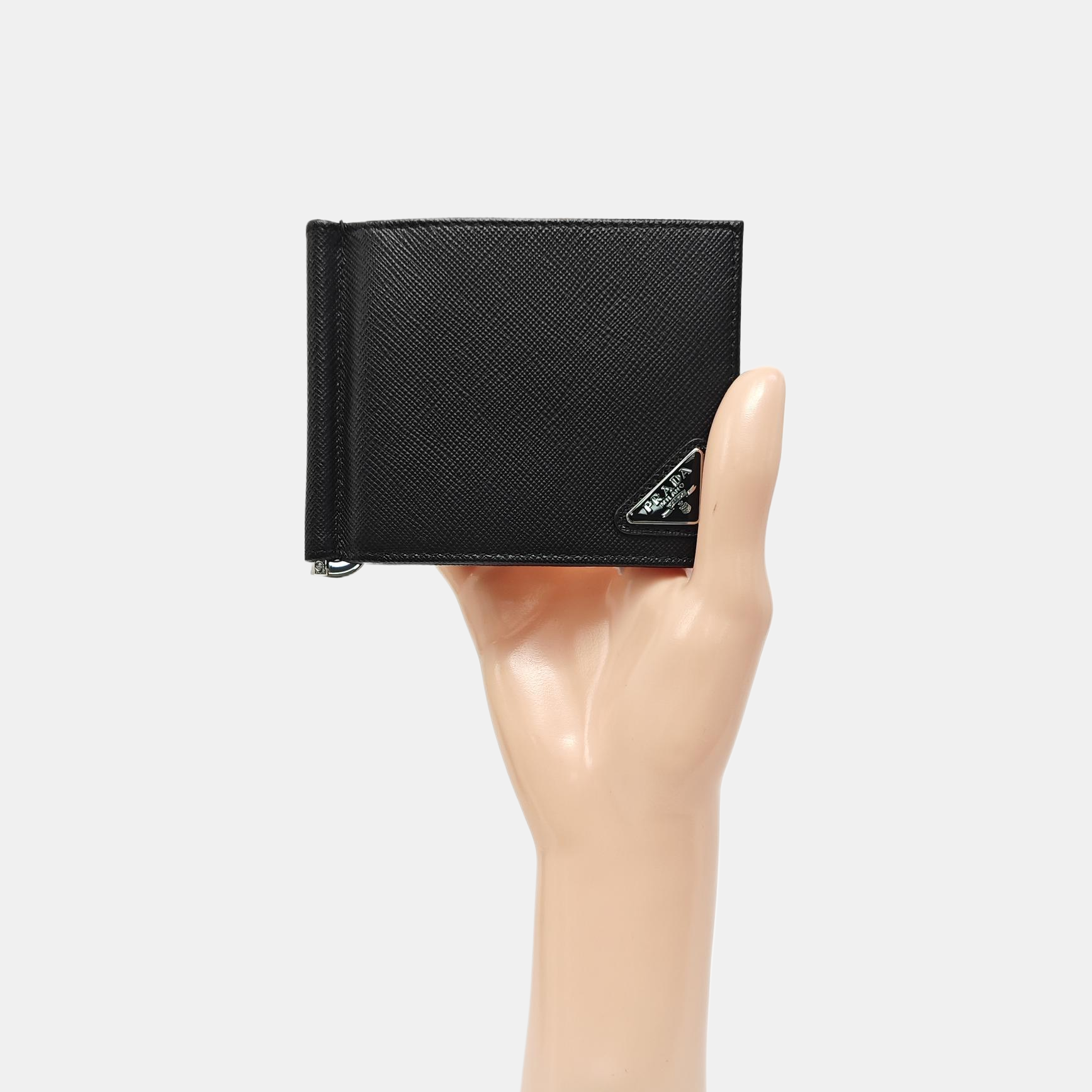 Saffiano Calfskin Wallet Black