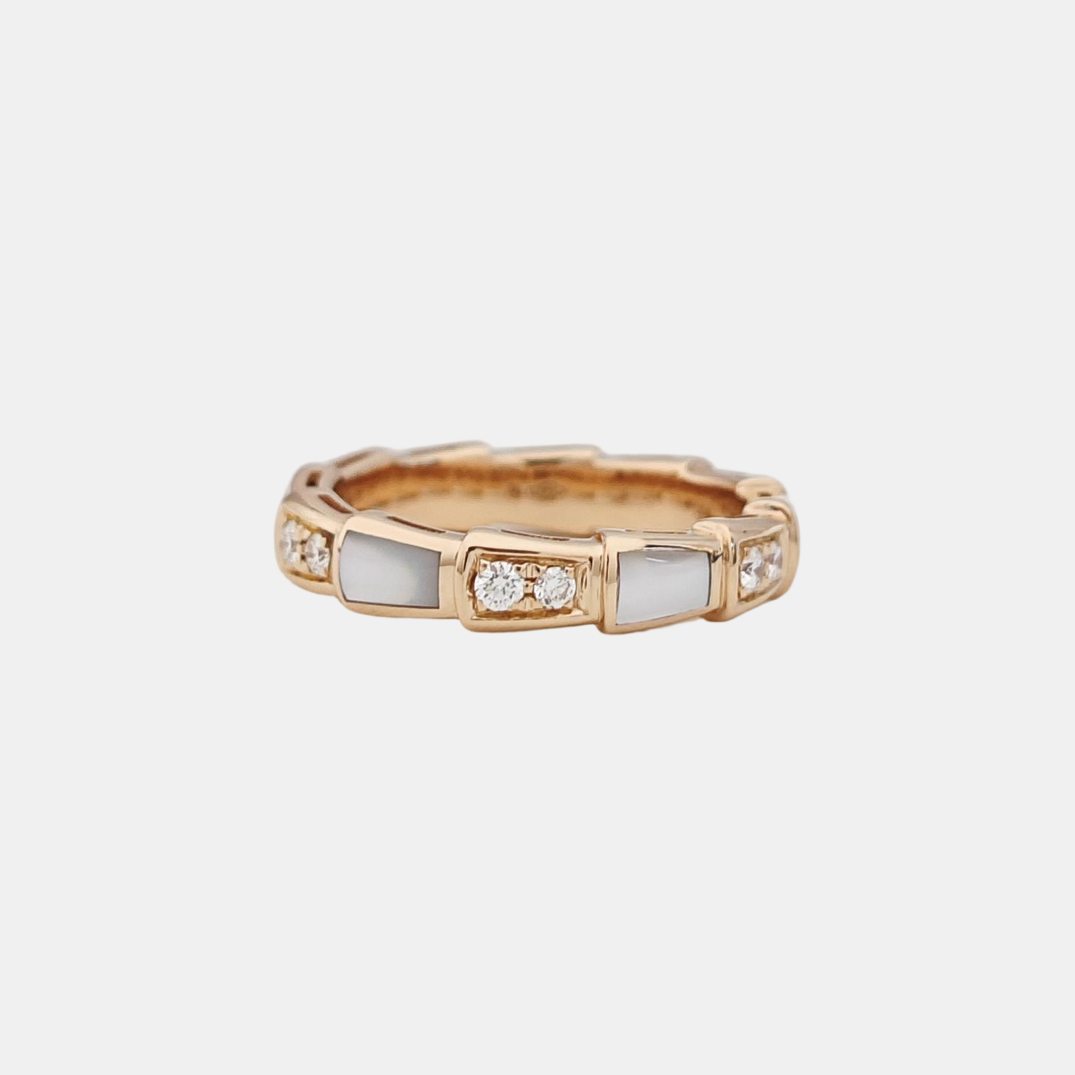 SERPENTI 18k Rose Gold Ring EU 49